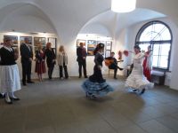Tanečnice školy Lucie Bevelaqua z Prahy předvedly španělské flamenco
